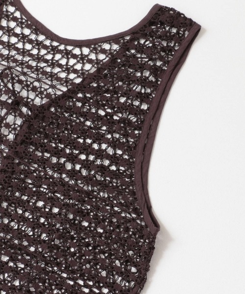URBAN RESEARCH(アーバンリサーチ)の「バックデザインレースワンピース(ワンピース・レディース・ダークブラウン/グレー系その他・FREE)」の18枚目の写真