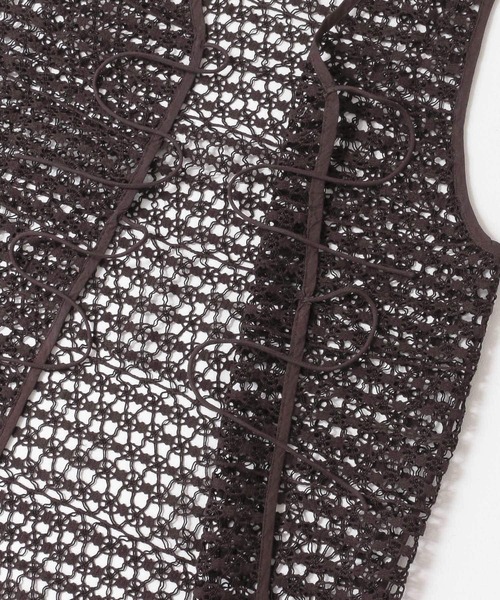 URBAN RESEARCH(アーバンリサーチ)の「バックデザインレースワンピース(ワンピース・レディース・ダークブラウン/グレー系その他・FREE)」の20枚目の写真