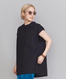 BEAUTY&YOUTH UNITED ARROWS | BY∴ ワイドサイドスリットノースリーブカットソー(Tシャツ/カットソー)