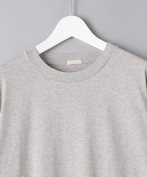 COMOLI（コモリ）の「＜COMOLI（コモリ）＞ クルー Tシャツ ■■■（Tシャツ/カットソー・メンズ・ホワイト/ダークグレー/グレー・3/2）」の5枚目の写真