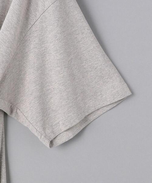 COMOLI（コモリ）の「＜COMOLI（コモリ）＞ クルー Tシャツ ■■■（Tシャツ/カットソー・メンズ・ホワイト/ダークグレー/グレー・3/2）」の6枚目の写真