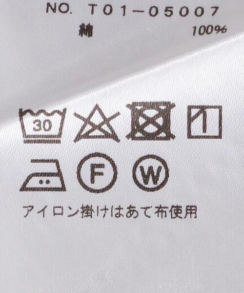 COMOLI（コモリ）の「＜COMOLI（コモリ）＞ クルー Tシャツ ■■■（Tシャツ/カットソー・メンズ・ホワイト/ダークグレー/グレー・3/2）」の11枚目の写真