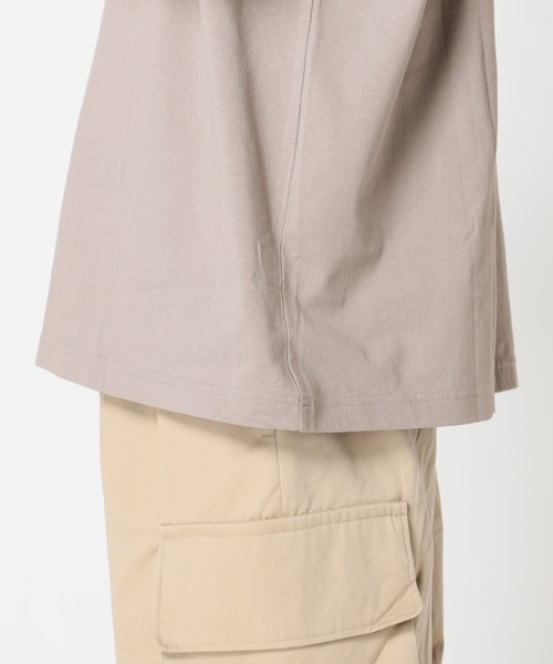 ARMY TWILL(アーミーツイル)の「【ARMY TWILL/アーミーツイル】 PRINT ボーダー Tシャツ(Tシャツ/カットソー・メンズ・ベージュ/グレー/ホワイト/ネイビー・LARGE/MEDIUM)」の20枚目の写真