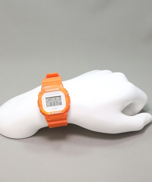 G-SHOCK（ジーショック）の「5600シリーズ / DW-5600WS-4JF（デジタル腕時計・メンズ・オレンジ・FREE）」の8枚目の写真