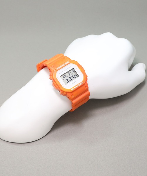 G-SHOCK（ジーショック）の「5600シリーズ / DW-5600WS-4JF（デジタル腕時計・メンズ・オレンジ・FREE）」の7枚目の写真