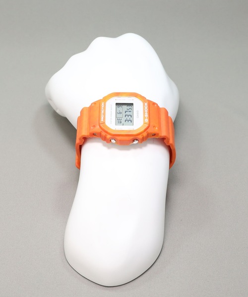 G-SHOCK（ジーショック）の「5600シリーズ / DW-5600WS-4JF（デジタル腕時計・メンズ・オレンジ・FREE）」の6枚目の写真