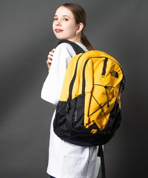 新品未使用　THE NORTH FACE バックパック ブラック/イエロー ザ・ノース・フェイス THE NORTH FACE トレッキング バック