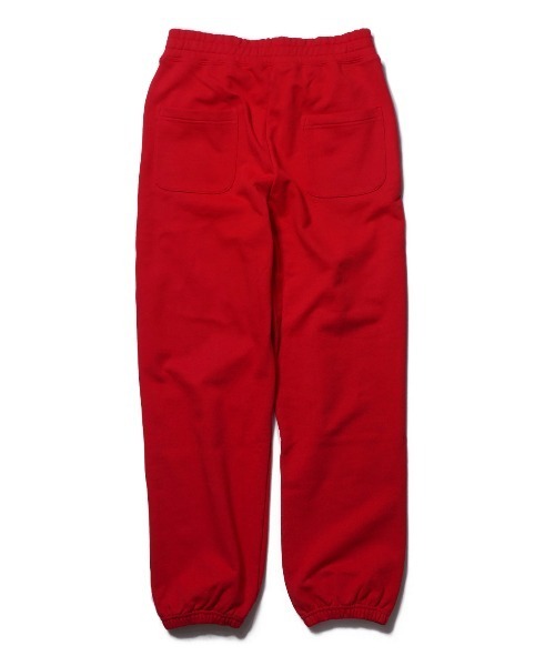 BEN DAVIS(ベンデイビス)の「《BEN DAVIS》LADIES SWEAT PANTS(スウェットパンツ・レディース・ブラック/レッド・MEDIUM)」の5枚目の写真