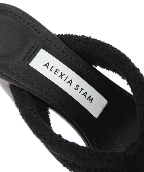 ALEXIA STAM(アリシアスタン)の「【ViVi 8月号掲載】Terry Cloth Thong Sandals/テリークロストングサンダル(サンダル・レディース・ホワイト/ブラック/モカ・S/M/L)」の16枚目の写真