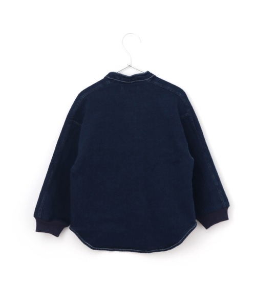 MAKE YOUR DAY(メイクユアデイ)の「無地バンドカラーシャツ■80~140cm(シャツ/ブラウス・キッズ・ベージュ/ネイビー/ブラウン/カーキ・90/100/110/120/80/130/140)」の20枚目の写真
