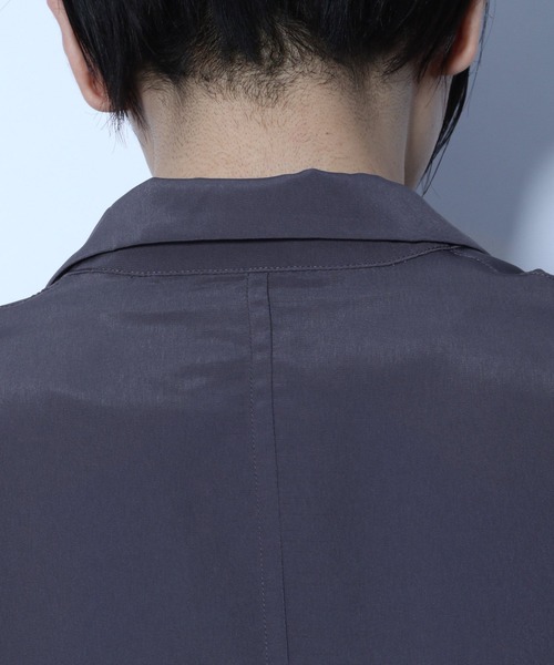 HARE（ハレ）の「ファイユシャツジャケット(HARE)（シャツ/ブラウス・メンズ・ブラック/パープル/グレー・FREE）」の12枚目の写真