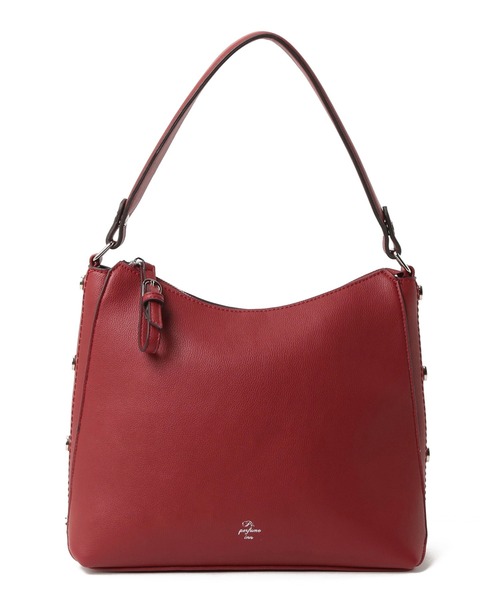 Pi(ピーアイ)の「スダッズ付き2WAYショルダーバッグ(ショルダーバッグ・レディース・ブラック/ブラウン/ブルー/ボルドー/アイボリー・フリー)」の8枚目の写真