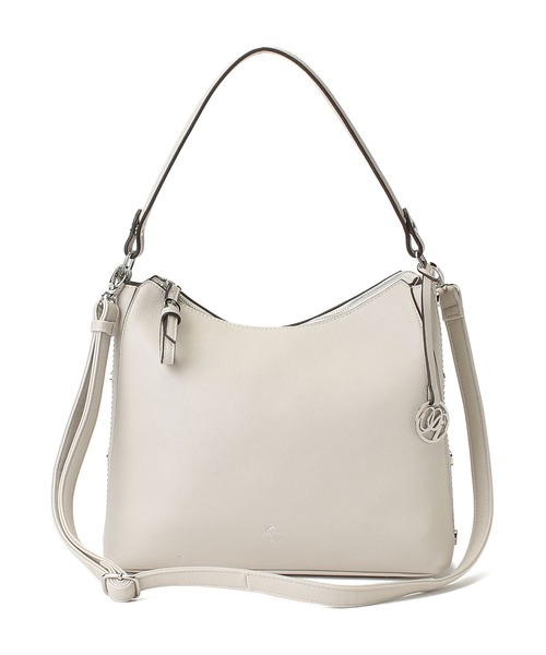 Pi(ピーアイ)の「スダッズ付き2WAYショルダーバッグ(ショルダーバッグ・レディース・ブラック/ブラウン/ブルー/ボルドー/アイボリー・フリー)」の11枚目の写真