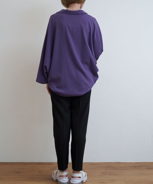 INTERPLAY(インタープレイ)の「【INTERPLAY】 タイトフィットテーパード センタープレスパンツ(スラックス・レディース・ライトベージュ/グレー/ブラック・MEDIUM/SMALL/LARGE)」の7枚目の写真