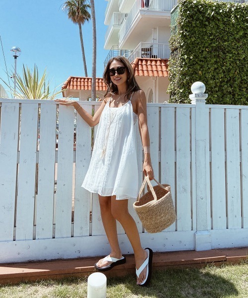 esutoreja（エストレジャ）の「シンプルロープミニワンピース（ワンピース・レディース・ホワイト/ブラック・FREE）」の22枚目の写真