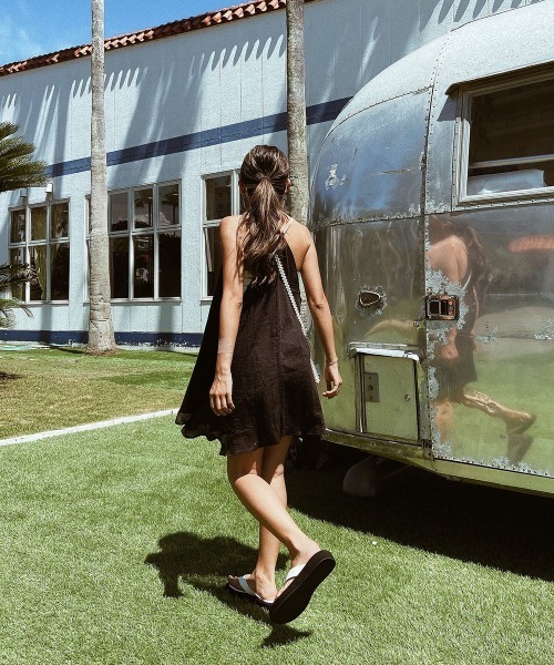 esutoreja（エストレジャ）の「シンプルロープミニワンピース（ワンピース・レディース・ホワイト/ブラック・FREE）」の15枚目の写真