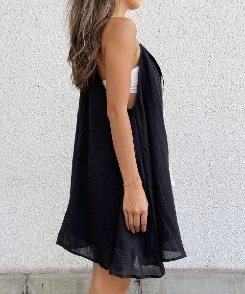 esutoreja（エストレジャ）の「シンプルロープミニワンピース（ワンピース・レディース・ホワイト/ブラック・FREE）」の18枚目の写真