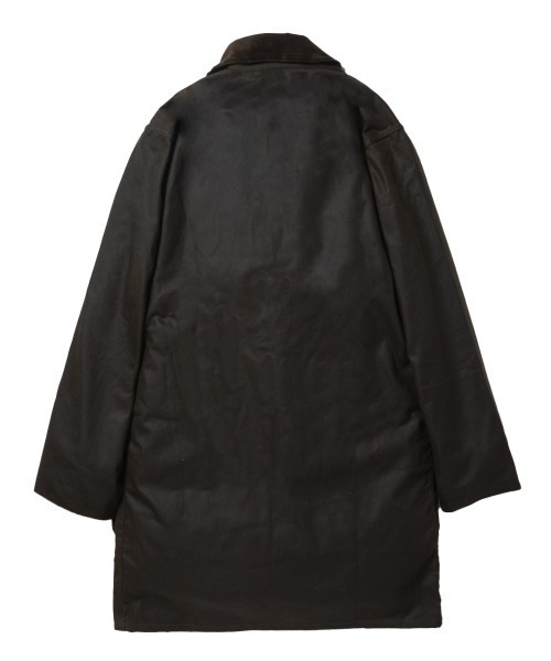 Barbour（バブアー）の「CLASSIC NORTHUMBRIA WAX JACKET（ステンカラーコート・メンズ・オリーブ・38/42/36/40/44）」の2枚目の写真