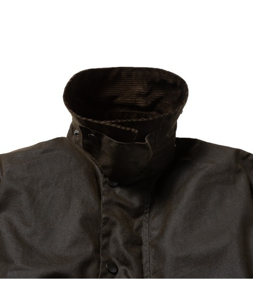 Barbour（バブアー）の「CLASSIC NORTHUMBRIA WAX JACKET（ステンカラーコート・メンズ・オリーブ・38/42/36/40/44）」の5枚目の写真