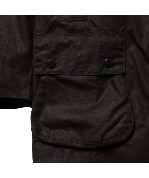 Barbour（バブアー）の「CLASSIC NORTHUMBRIA WAX JACKET（ステンカラーコート・メンズ・オリーブ・38/42/36/40/44）」の8枚目の写真
