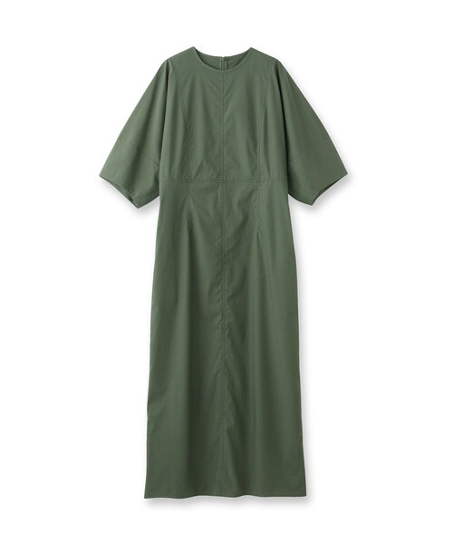 DRESSTERIOR(ドレステリア)の「◆タイプライターボリュームワンピース(ワンピース・レディース・オリーブ/ネイビー・36/38)」の9枚目の写真