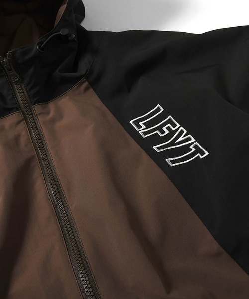 Lafayette（ラファイエット）の「LFYT ラファイエット [Lafayette] - リフレクター トラックジャケット［REFLECTOR TRACK JACKET］（ナイロンジャケット・メンズ・ブラック/ブラウン/グリーン・L/XL/M/XXL）」の5枚目の写真