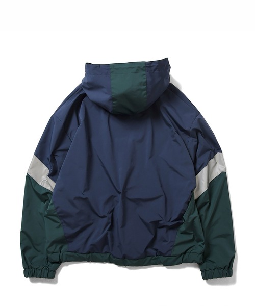 Lafayette（ラファイエット）の「LFYT ラファイエット [Lafayette] - リフレクター トラックジャケット［REFLECTOR TRACK JACKET］（ナイロンジャケット・メンズ・ブラック/ブラウン/グリーン・L/XL/M/XXL）」の14枚目の写真