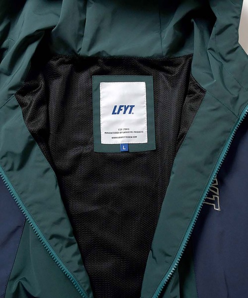 Lafayette（ラファイエット）の「LFYT ラファイエット [Lafayette] - リフレクター トラックジャケット［REFLECTOR TRACK JACKET］（ナイロンジャケット・メンズ・ブラック/ブラウン/グリーン・L/XL/M/XXL）」の9枚目の写真
