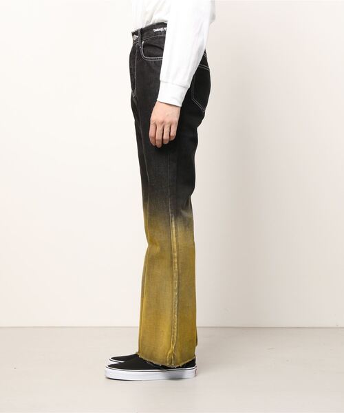 24karats（トゥウェンティーフォーカラッツ）の「Gradation Print Denim Pants（デニムパンツ・メンズ・サックスブルー/ブラック・MEDIUM/SMALL）」の8枚目の写真