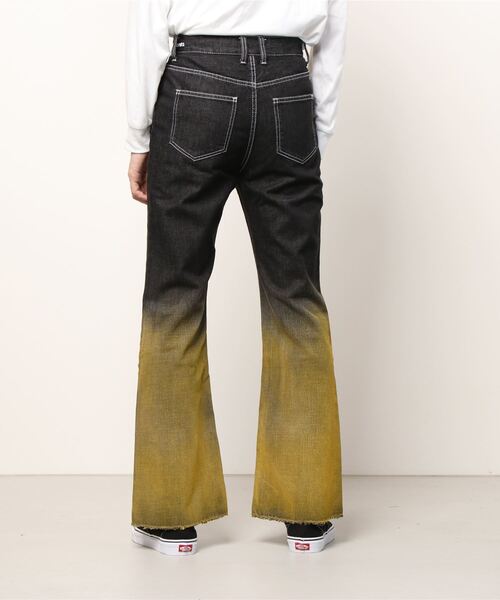 24karats（トゥウェンティーフォーカラッツ）の「Gradation Print Denim Pants（デニムパンツ・メンズ・サックスブルー/ブラック・MEDIUM/SMALL）」の7枚目の写真