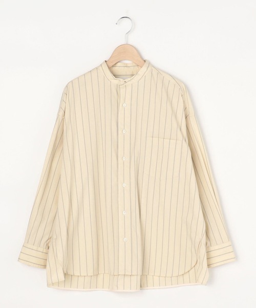 TICCA(ティッカ)の「【TICCA】ノーカラースクエアビックシャツ WOMEN(シャツ/ブラウス・レディース・グレー系その他/ホワイト系その他5・FREE)」の15枚目の写真