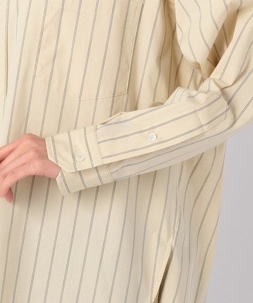 TICCA(ティッカ)の「【TICCA】ノーカラースクエアビックシャツ WOMEN(シャツ/ブラウス・レディース・グレー系その他/ホワイト系その他5・FREE)」の10枚目の写真