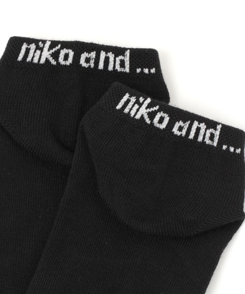 niko and...（ニコアンド）の「オリジナルスニーカー3セットソックス（ソックス/靴下・レディース・ホワイト/ブラック/その他1/その他2・FREE）」の8枚目の写真