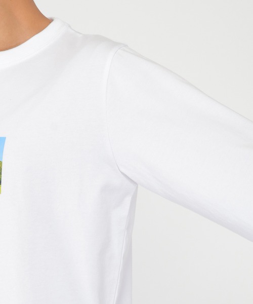 ikka(イッカ)の「カラーフォトロンT(Tシャツ/カットソー・メンズ・ホワイト/ブラック/ブルー・S/M/L/XL)」の7枚目の写真