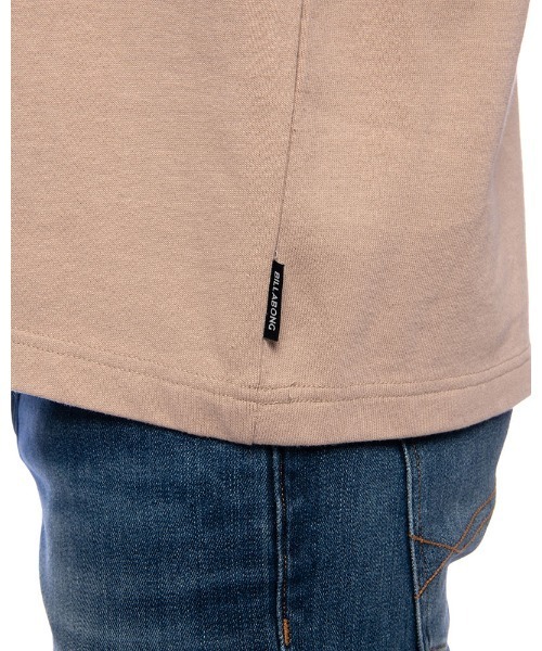 BILLABONG（ビラボン）の「BILLABONG メンズ  SLEEVE ONE TIME ロンＴ  【2021年秋冬モデル】/ビラボンロンT両袖ロゴプリント（Tシャツ/カットソー・メンズ・ベージュ/ホワイト/ブラック・SMALL/LARGE/MEDIUM）」の5枚目の写真