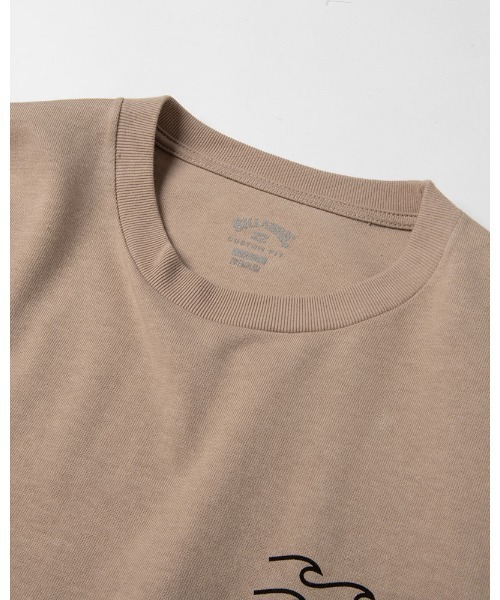 BILLABONG（ビラボン）の「BILLABONG メンズ  SLEEVE ONE TIME ロンＴ  【2021年秋冬モデル】/ビラボンロンT両袖ロゴプリント（Tシャツ/カットソー・メンズ・ベージュ/ホワイト/ブラック・SMALL/LARGE/MEDIUM）」の12枚目の写真
