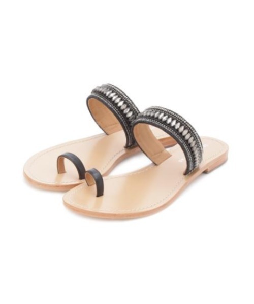 ヌキテパ サンダル ne Quittez pas,india,small circle strap sandal,sandal