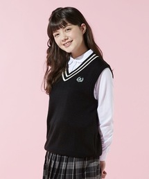 【repipi armario / レピピアルマリオ】キッズVネックチルデンベスト