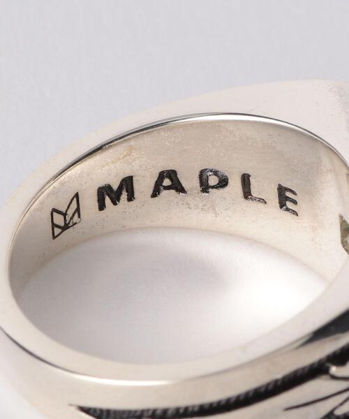 Maple（メープル）の「＜MAPLE＞ MIDNIGHT RING SLIM/リング（リング・メンズ・シルバー・S/JP14.5/M/JP18）」の4枚目の写真