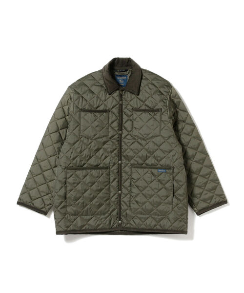 LAVENHAM（ラベンハム）の「LAVENHAM × BEAMS / 別注 Coverall（カバーオール・メンズ・オリーブ/ブラック・LARGE/X-LARGE/MEDIUM/SMALL）」の9枚目の写真