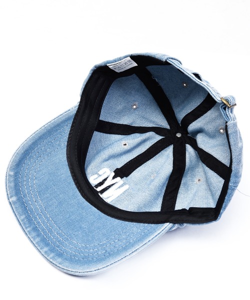 babyShoop（ベイビーシュープ）の「NYC刺繍デニムCAP（キャップ・レディース・ライトブルー/ブルー・FREE）」の11枚目の写真