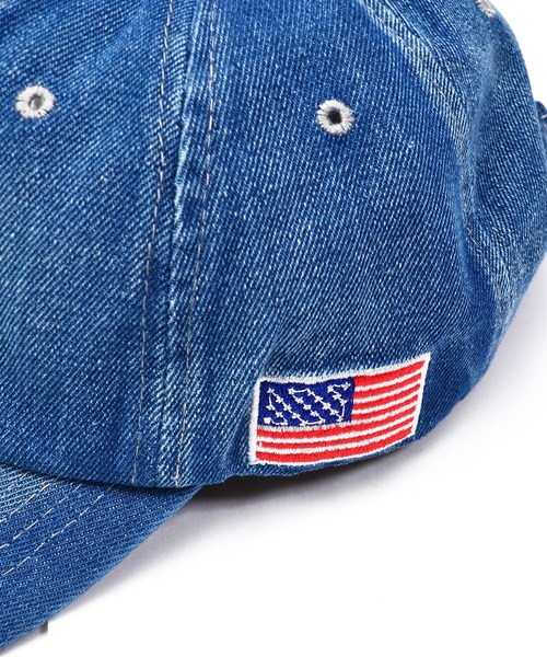 babyShoop（ベイビーシュープ）の「NYC刺繍デニムCAP（キャップ・レディース・ライトブルー/ブルー・FREE）」の14枚目の写真