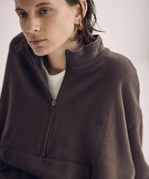 SEA | ハーフジップ スウェットプルオーバー(スウェット)