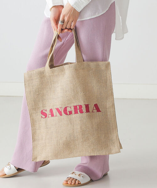 MAISON BENGAL（マイソンベンガル）の「MAISON BENGAL × BEAMS LIGHTS / 別注 ロゴ トートバッグ（トートバッグ・レディース・イエロー/パープル/グリーン・ONE SIZE）」の3枚目の写真