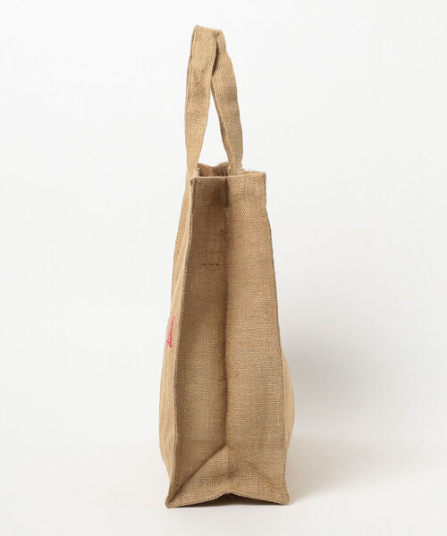 MAISON BENGAL（マイソンベンガル）の「MAISON BENGAL × BEAMS LIGHTS / 別注 ロゴ トートバッグ（トートバッグ・レディース・イエロー/パープル/グリーン・ONE SIZE）」の5枚目の写真