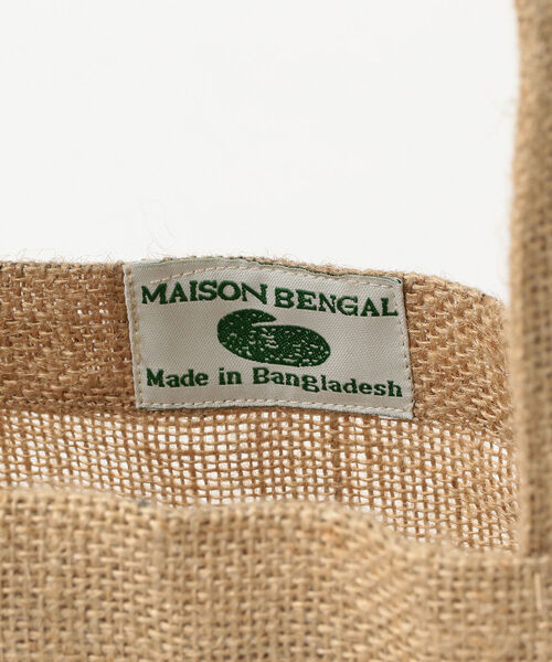 MAISON BENGAL（マイソンベンガル）の「MAISON BENGAL × BEAMS LIGHTS / 別注 ロゴ トートバッグ（トートバッグ・レディース・イエロー/パープル/グリーン・ONE SIZE）」の17枚目の写真