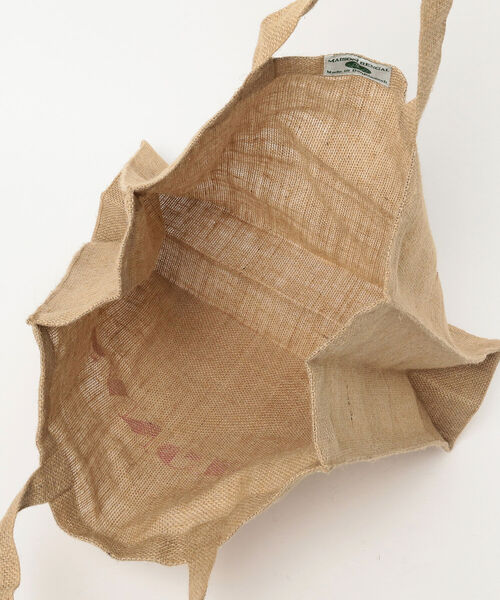 MAISON BENGAL（マイソンベンガル）の「MAISON BENGAL × BEAMS LIGHTS / 別注 ロゴ トートバッグ（トートバッグ・レディース・イエロー/パープル/グリーン・ONE SIZE）」の16枚目の写真