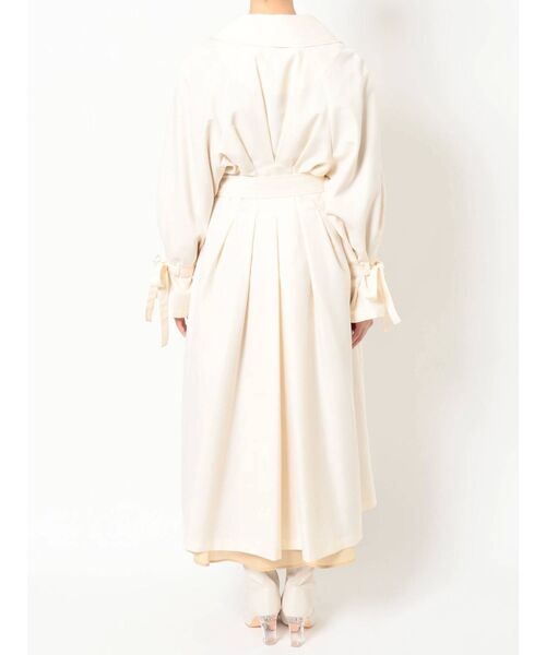 MERCURYDUO（マーキュリーデュオ）の「バックタックトレンチコート（トレンチコート・レディース・ベージュ/アイボリー/ベビーピンク・SMALL/MEDIUM）」の20枚目の写真