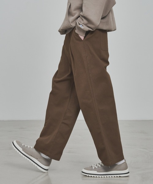 ADAMASTE（アダマスト）の「セミワイドイージーバルーンパンツ（その他パンツ・メンズ・ブラック/ブラウン/オフホワイト・SMALL/MEDIUM/LARGE/X-SMALL）」の3枚目の写真
