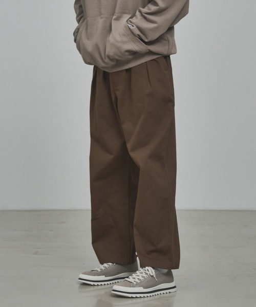 ADAMASTE（アダマスト）の「セミワイドイージーバルーンパンツ（その他パンツ・メンズ・ブラック/ブラウン/オフホワイト・SMALL/MEDIUM/LARGE/X-SMALL）」の17枚目の写真